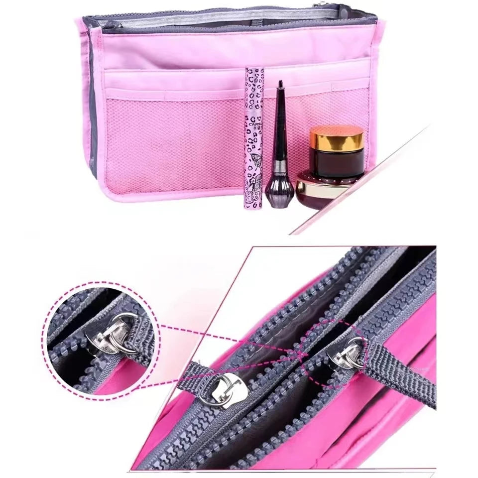 Women Make up Cosmetic Bag Travel Purse Clutch Bag