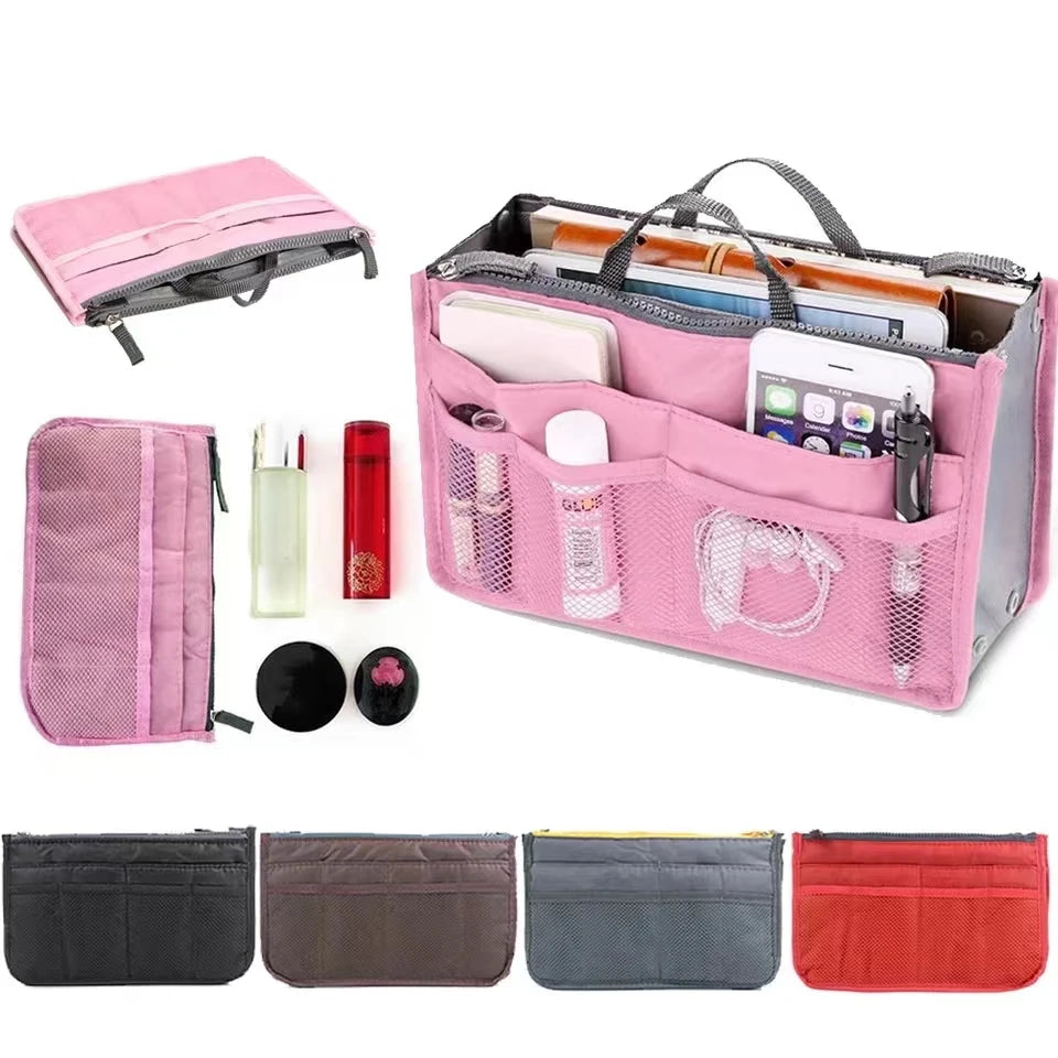 Women Make up Cosmetic Bag Travel Purse Clutch Bag
