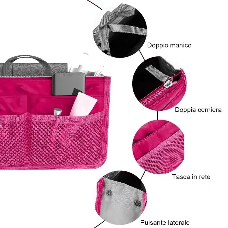 Women Make up Cosmetic Bag Travel Purse Clutch Bag